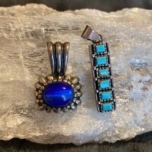 TWO Vintage Pendants!! 💙💙
